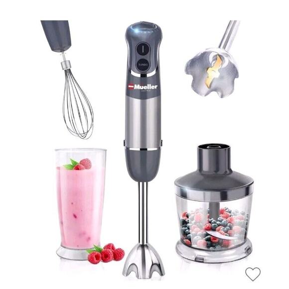 Mueller Smart Stick Food Processor 800W 12 Speed MU-HB-10- Blend, Whisk, Chop - Picture 1 of 7